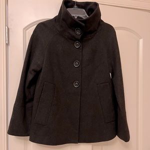 Zara Wool Coat, black. Size small. EUC
